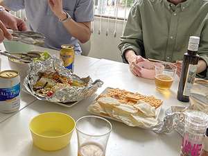 社内のコミュニケーションを深めるための食事会やイベントもスタッフで企画開催しています!